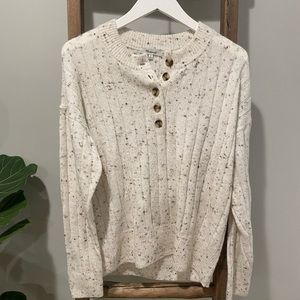 Madewell henley sweater